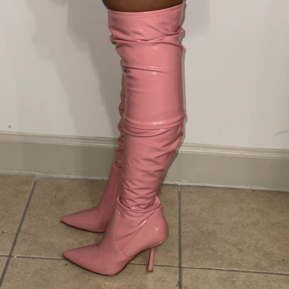Thigh high boots